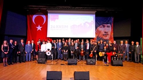 24 Kasım Öğretmeler Günü Kutlandı